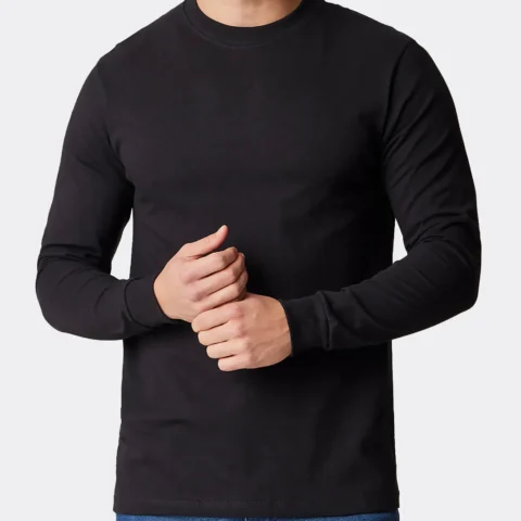 Playera cuello redondo Manga Larga