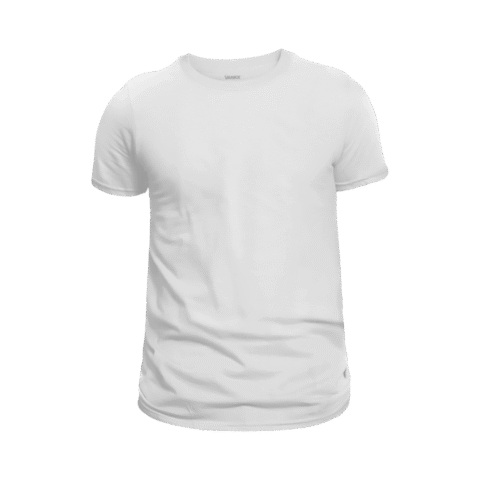 Playera cuello redondo para hombre o mujer. - BLANCO, L
